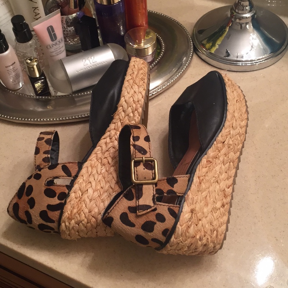 Shellys London low Wedges - Picture 4 of 5